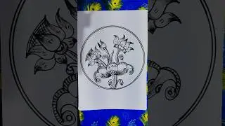 Lotus drawing#Rose drawing#easy flower drawing#shorts #sketch #aalekhan Kala#ytshorts #art#