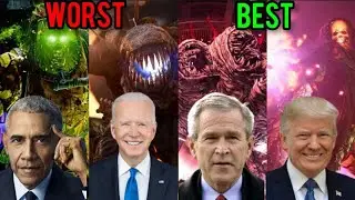 Presidents Rank Call Of Duty Cold War Zombies Maps (ZOMBIES MAPS RANKED)