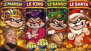 CRAZY HACKSAW SESSION‼️ LE PHAROAH, LE KING, LE SANTA & LE BANDIT GO WILD
