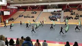West Campus Winterguard 2020 CCGC Evals