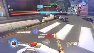 kinda clean genji ult (5k Oni skin) - overwatch diamond