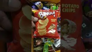 Crunchy Tasty Bingo Potato Chips Pack #shorts