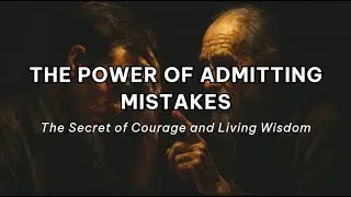 The Power of Admitting Mistakes &ndash; The Secret of Courage and Living Wisdom
