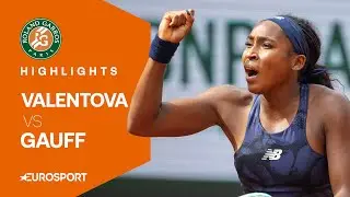 Tereza Valentova vs Coco Gauff | Round 2 | French Open 2025 Highlights 🇫🇷