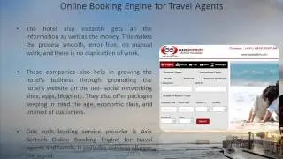 Hotel Website Development, Hotel Booking Engine for Travel Website - Axis Softech