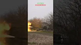 Russian T-72 tank in action against Ukrainian Armed Forces.