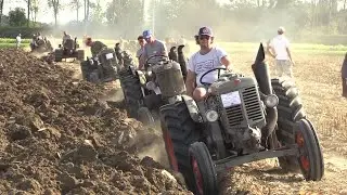 Gara di aratura 2°Raduno Landini L25, L30, 35/8 | Hot bulb tractors plowing race