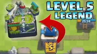 How to get to LEGENDARY ARENA as a level 5 l Clash Royale l