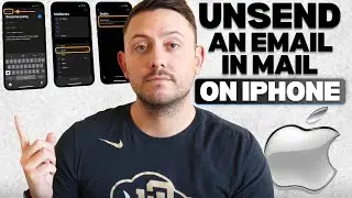 How to Unsend an Email in Mail on iPhone (Undo Send Tutorial)
