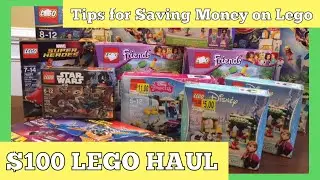 $100 LEGO HAUL | Never Pay Full Price for Lego | Learn Shopping Tips on How to Find the Best Prices!