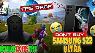 Samsung Galaxy  s22 ultra 5G Pubg test🔥 | samsung pubg/bgmi test | 120fps test | graphics | price.