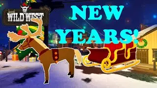 Новый год на Диком Западе в Roblox
