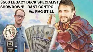 BIG MONEY MAGIC! $500 Legacy showcase: Bant Control vs. Maxtortion's Jeskai Ragavan-Still! MTG MH2