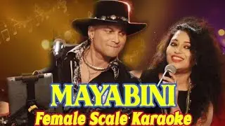 Mayabini Female Scale Karaoke | Zubeen Garg | Assamese Karaoke | Instrumental