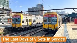 Transport for Sydney Vlog 1084: The Last Days of V Sets In Service