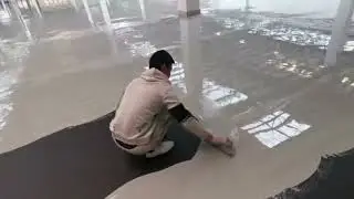 Epoxy flooring for factories. #floorcovering #painting #floorcoating #industrial #floortreatment 