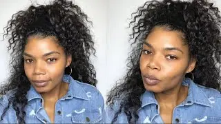The BEST Curly Synthetic Wig! - Slay on A Budget (ONLY $20)