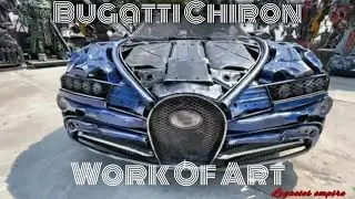 5 Stunning Car Sculpture Replicas Made From Scrap Metal.