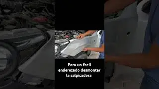salpicadera da&ntilde;ada #automoviles #automobile #tips