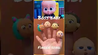 Boss baby finger family song #daddyfingersong #fingersong #daddyfinger #cocomelon #bossbaby