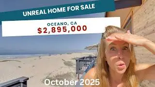 Unreal Beachfront Beauty for Sale in Oceano, Ca - October 2025 #realestate
