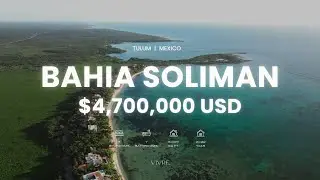 Luxury Beachfront Villa in Soliman Bay, Tulum Mexico | Dream Home For Sale