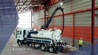 COMBI JETTING AND VACUUM TRUCK 🚚 (AKN-COM) - AKIN OCTOPUS COMBI JET VAC