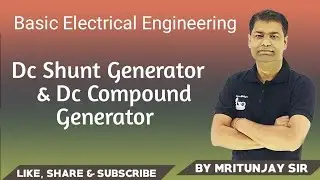 1.12 Dc Shunt Generator based Numerical Problems in English | Basic Electrical Engineering