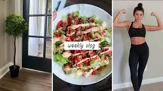 Weekly Vlog!! (workouts, outfits, amazon buys, new Ikea furniture)