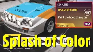Forza Horizon 5 Splash of Color Forzathon Daily Challenge Guide | Series 54 Week 1 Summer