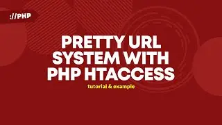 Pretty URL System With PHP HTACCESS