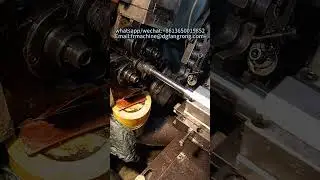 Трёхкоординатный полностью автоматический фиксированный накатной резьбонакатной станок#резьба#станок