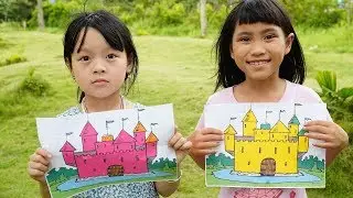 Kids Go To School Learn Colors Castle  || Classroom Funny Nursery Rhymes