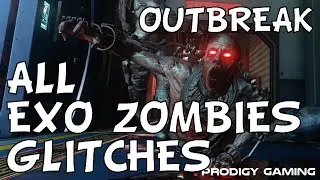 EASY Advanced Warfare Exo Zombies Glitches - ALL THE BEST GLITCHES - AW Zombies Glitches Montage