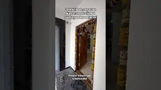 2BHK Brand new flat for rent #kasavanahalli #sarjapuraroad #bellandur #newflat #brandnew #viralreels