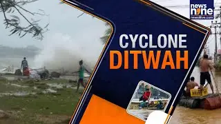 Cyclone Ditwah Batters South India: Red Alerts, Urban Flooding & Coastal Danger Intensify | News9
