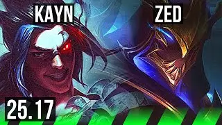 KAYN vs ZED (JGL) | 10/4/25, 41k DMG | VN Challenger | 25.17