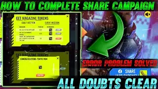How To Complete Share Campaign Mission Jai's Farewell | Golden Magine Token Share Campaign Mission