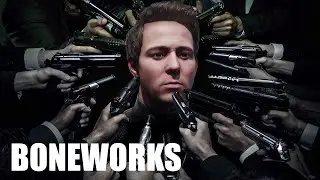 Boneworks 1.5 John Wick style with EVERYTHING UNLOCKED | VR | 60FPS