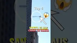 Топ-5 Санта-Клаусов, пойманных на камеру😳 #шорты #вирусноевидео #сантаклаус