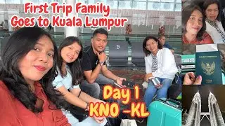 Pertama Kali Jalan-Jalan ke Kuala Lumpur | Day 1 Kualanamu - Kuala Lumpur | Vlog binofika sirait