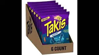 Takis Blue Heat Rolled Tortilla Chips, Hot Chili Pepper Artificially Flavored,💥💥💥🔥🔥🔥👌👌👍
