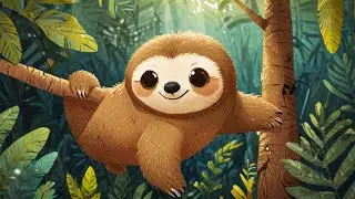 A Wonderful Sloth's Life  😴 Bed Time Story for Children 🌠 Goodnight Baby 💤 Educational Story