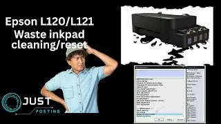 Epson L120/L121 | Waste inkpad cleaning/reset