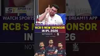 RCB'S NEW SPONSOR IN IPL 2026 #rcb #viratkohli  #ipl2026 #sponsor #viralnews