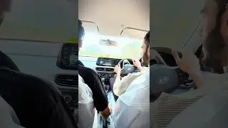 Driving Lesson Gone Wrong 😱🚘#30dayschallenge #vlog #car #ytshorts #shorts #cardriving
