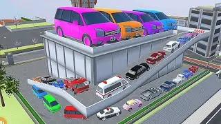 ALL RAINBOW COLOURS CARS COLLECTION AT SHOWROOM ✅✅ || SAKURA SCHOOL SIMULATOR ✅✅ || SAKURA SCHOOL 🏫