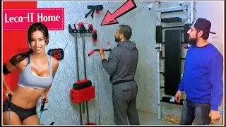 Блоковый тренажер пристенный Leco IT Home - РАСПАКОВКА + СБОРКА // ПОКУПКА МАГАЗИН lecoshop.ru