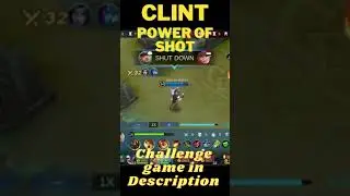 clint best build - top 1 global  - mobile legends #shorts