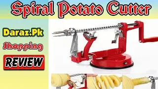 Spiral Potato Slicer Review | An Honest Daraz Review (Not Sponsored)